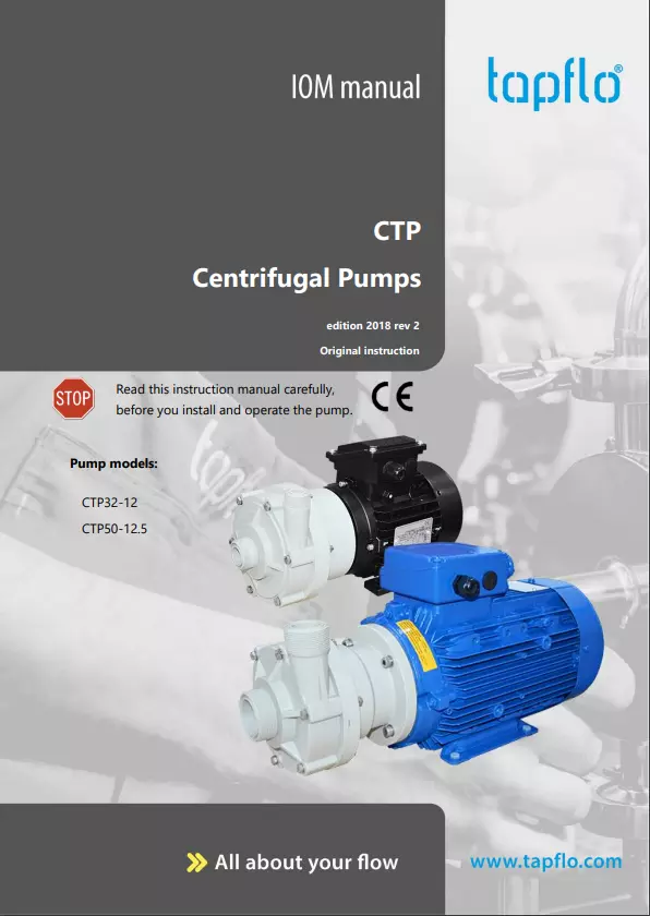Manual CTP Centrifugal pump
